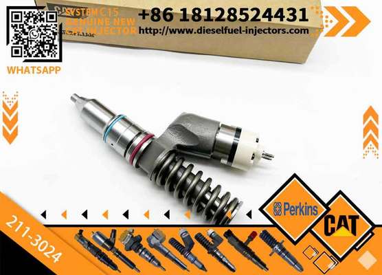 1pcs Fuel Injector 211-3024 10R-8502 Fits For Caterpillar CAT 836G 834G 988G Engine C15