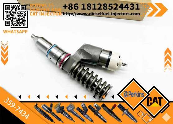 Common Rail Diesel Fuel Injector Fuel Injector 359-7434 20R-1304 3597434 20R1304 for CAT C15 C18 Engine