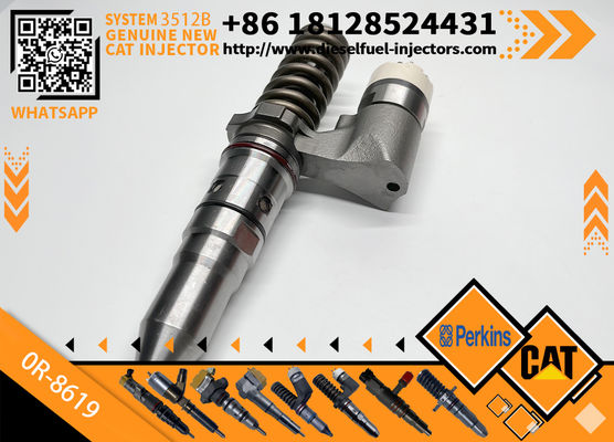 Common Rail Fuel Injector 150-4453 0R-8619 for CAT 5130B 5230B Injector for Caterpillar Machinery Diesel Engine Parts